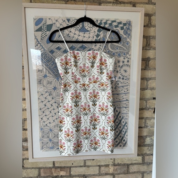 Favorite Daughter willow mini dress in floral mosaic print - Picture 5 of 9